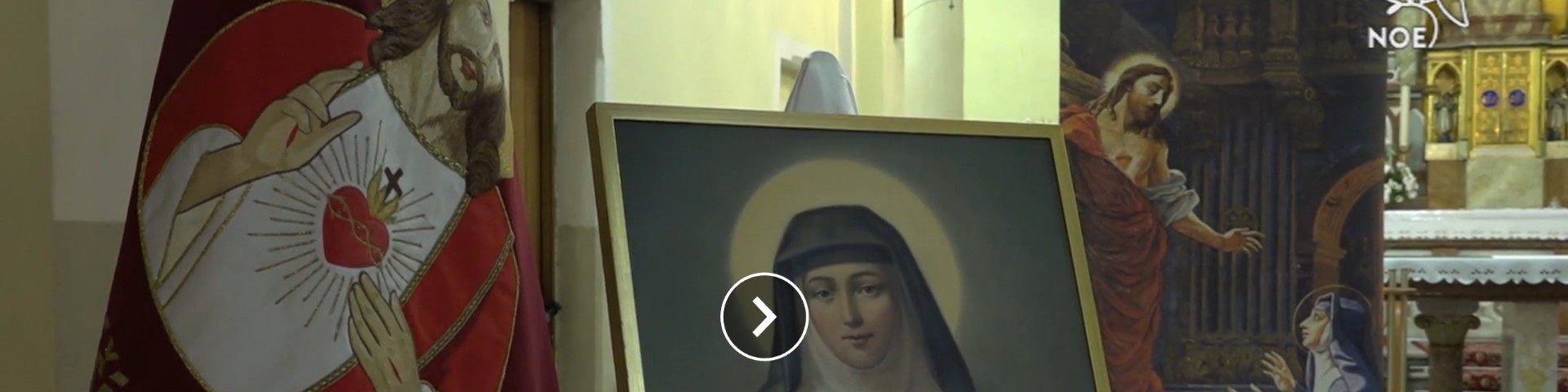 Nawiedzenie relikwii św. Małgorzaty Marii Alacoque w Parafii pw. Najświętszego Serca Jezusowego (Český Těšín)