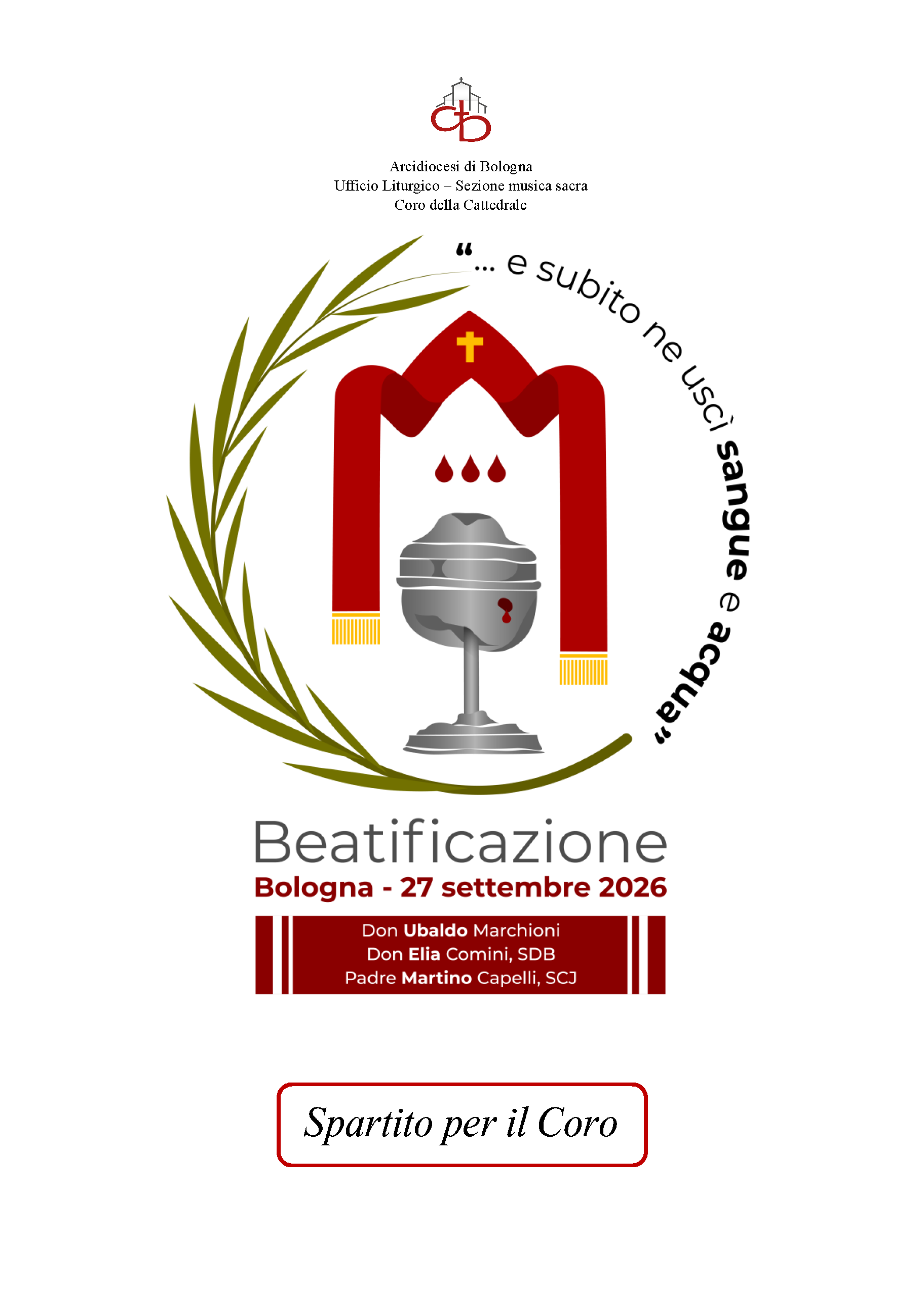 Spartito per il Coro